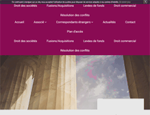 Tablet Screenshot of dumas-structure.net